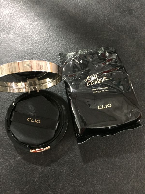 Photo 4 of CLIO Kill Cover Fixer Cushion | SPF50+/PA+++ Makeup Base and Fixer, Long Lasting, Full Coverage with Matte Finish for Sensitive Skin Types (0.53 oz) (4 GINGER)
