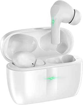 Photo 1 of Hadisala Wireless Earbuds, Bluetooth 5.0 Headphones True Wireless Stereo Headset with Charging Case, Touch Control & Built-in Mic, High-Fidelity Sound 35 Hours Playback for iPhone Android and More
