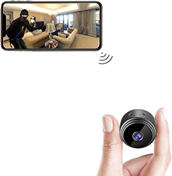 Photo 1 of Hidden Cameras for Home Security, AREBI 1080p HD Mini Spy Camera WiFi Wireless, Small Nanny Camera Indoor with Wide Angle Remote View, Motion Detection, Night Vision, Tiny Spy Cam A10 Plus [Original]
