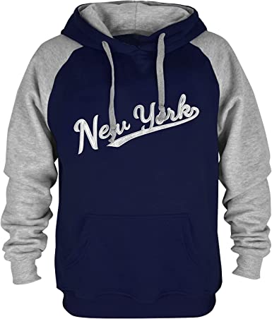 Photo 1 of SIZE XXL-Mens Baseball Team Embroidery Hooded Sweatshirt Casual Hoodie
