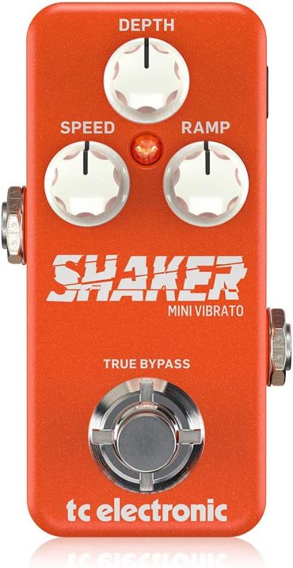 Photo 1 of TC Electronic SHAKER MINI VIBRATO Ultra-Compact Vibrato Pedal with Built-In TonePrint Technology
