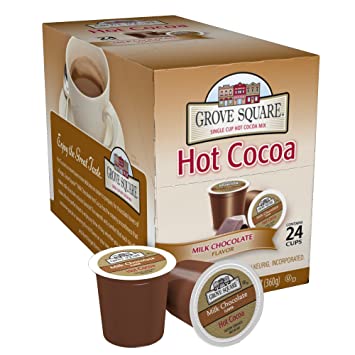 Photo 1 of BEST BY OCT 03 22- Grove Square Hot Cocoa, Milk Chocolate, 24 count
