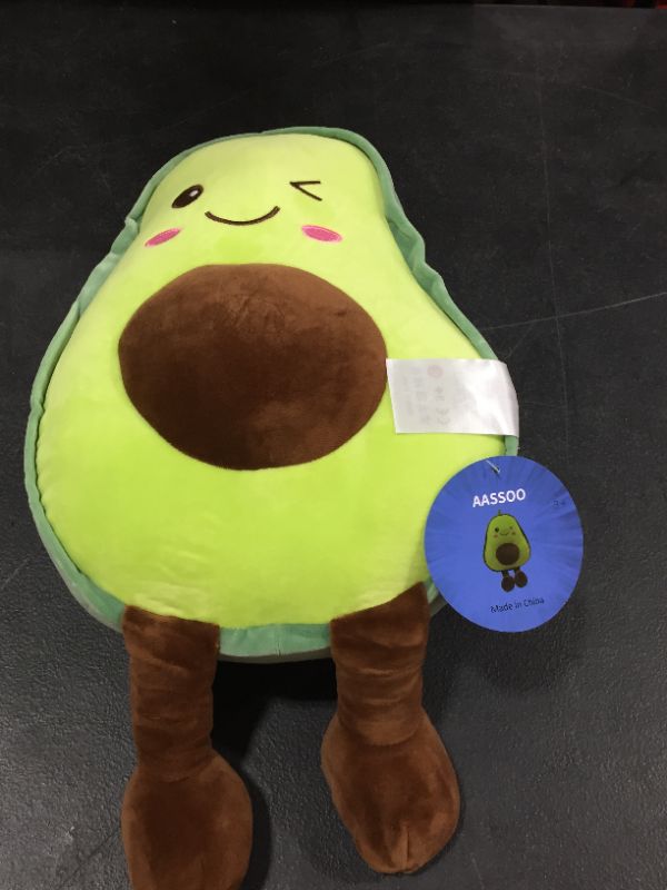 Photo 2 of 16.5 Inch Snuggly Stuffed Avocado Fruit Soft Plush Toy Hugging Pillow Gifts for Kids, Girl, Boy, and Friends Christmas
