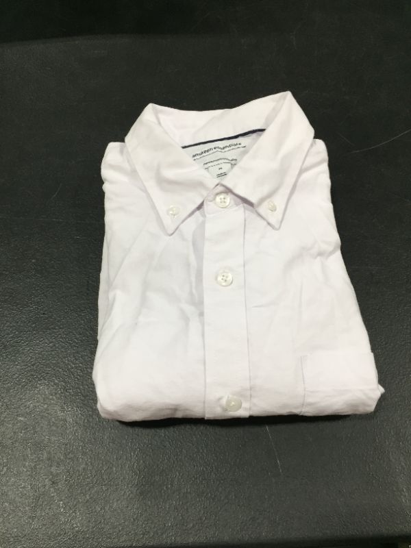 Photo 2 of Amazon Essentials Men's Regular-Fit Long-Sleeve Pocket Oxford Shirt SZ M
