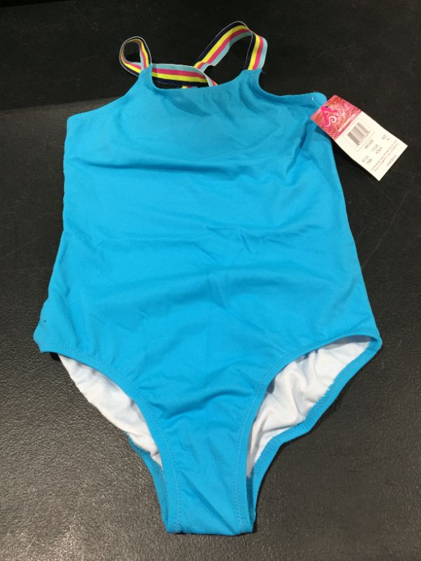 Photo 1 of Kanu Surf Girls' Maggie UPF 50- Beach Sport Athletic One, Maggie Aqua, Size 14

