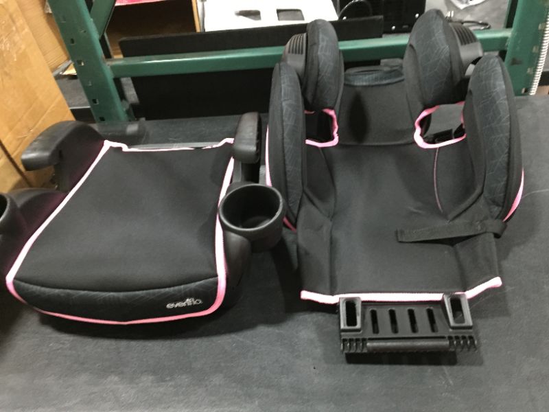 Photo 2 of GoTime LX Booster Car Seat (Terrain Pink)
