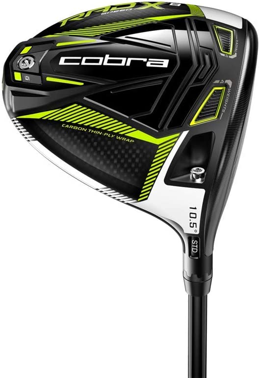 Photo 1 of Cobra Golf 2021 Men's Radspeed XB Driver Gloss Black-Turbo Yellow
