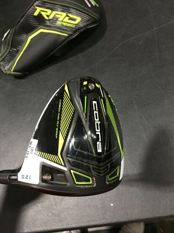 Photo 7 of Cobra Golf 2021 Men's Radspeed XB Driver Gloss Black-Turbo Yellow
