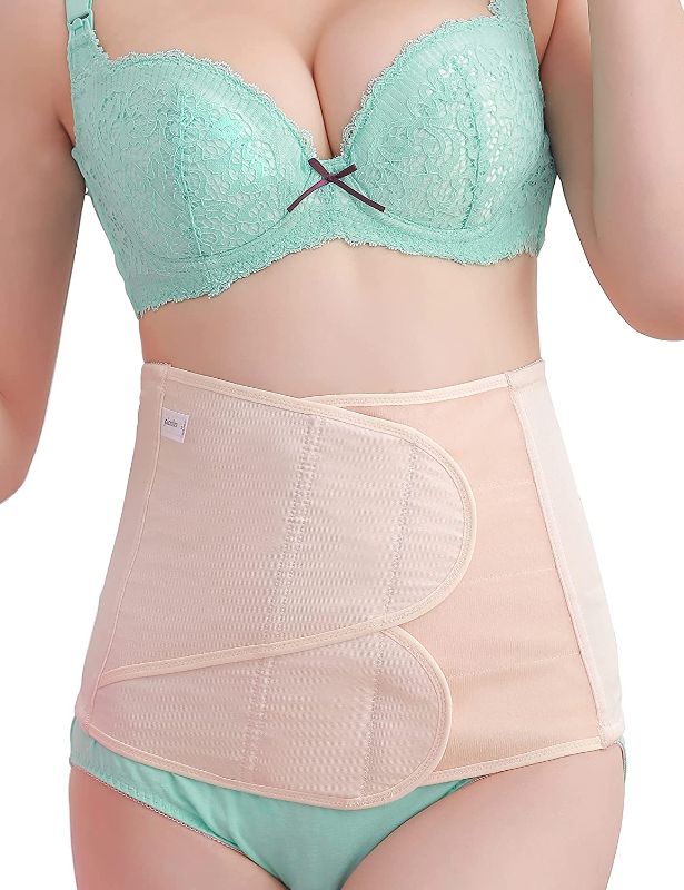 Photo 1 of C Section Postpartum Belly Band Girdle Wrap Abdominal Binder C-section Recovery Belt