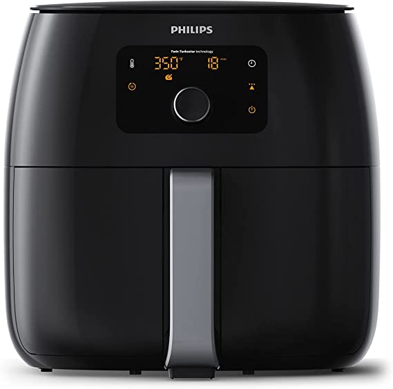 Photo 1 of Philips Premium Airfryer XXL with Fat Removal Technology, 3lb/7qt, Black, HD9650/96
