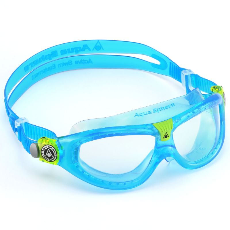 Photo 1 of Aqua Lung Aqua Sphere Seal Kid 2 Goggles for Kids - Blue/Clear/Lime
