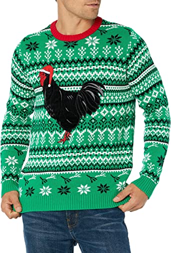 Photo 1 of Blizzard Bay Men's Ugly Christmas Sweater Birds SZ S
