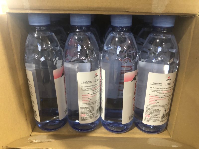 Photo 2 of evian Natural Spring Water, 16.9 FL Oz, 24 Count Bottles
EXPIRES 9/2022