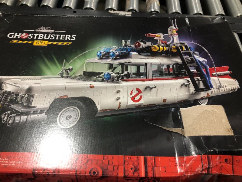 Photo 2 of LEGO Ghostbusters ECTO-1 (10274) Building Kit; Displayable Model Car Kit for Adults; Great DIY Project, New 2021 (2,352 Pieces)