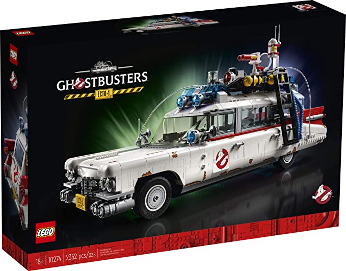 Photo 1 of LEGO Ghostbusters ECTO-1 (10274) Building Kit; Displayable Model Car Kit for Adults; Great DIY Project, New 2021 (2,352 Pieces)