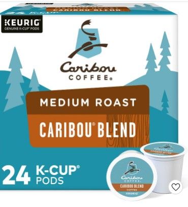 Photo 1 of Caribou Coffee Caribou Blend Keurig K-Cup Coffee Pods - Medium Roast - 24ct