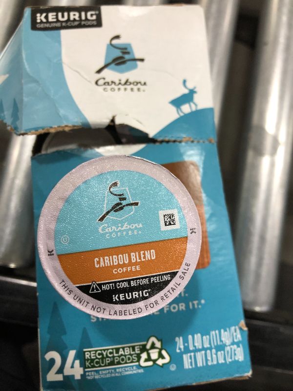 Photo 2 of Caribou Coffee Caribou Blend Keurig K-Cup Coffee Pods - Medium Roast - 24ct