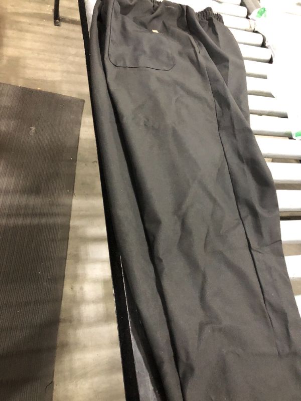 Photo 1 of Chef Works Pants Men’s Size XL Regular Black Baggy Kitchen Uniform 5360BK5 NWT