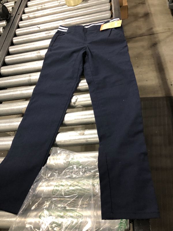 Photo 1 of French Toast Girls' Stretch Contrast Elastic Waist Pull-on Pant
size 10 