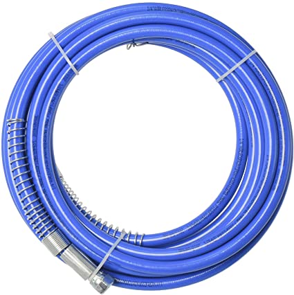 Photo 1 of 25ft x 1/4" Airless Paint Spray Hose Blue Color 7.5m Light Flexible Fiber Tube (7.5m)
