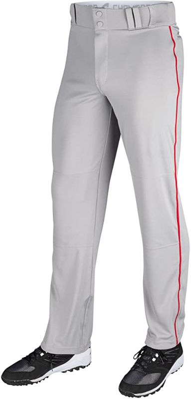 Photo 1 of CHAMPRO Boys' Youth Triple Crown Open Bottom Piped Baseball Pants
