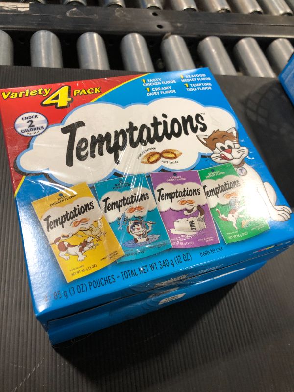 Photo 2 of 2 PACK - Temptations Cat Classic and MixUps Variety Packs
EXPIRED 11/2021