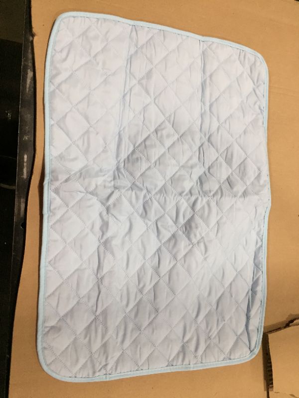Photo 2 of 27x19 inch Light Blue Small Blanket 