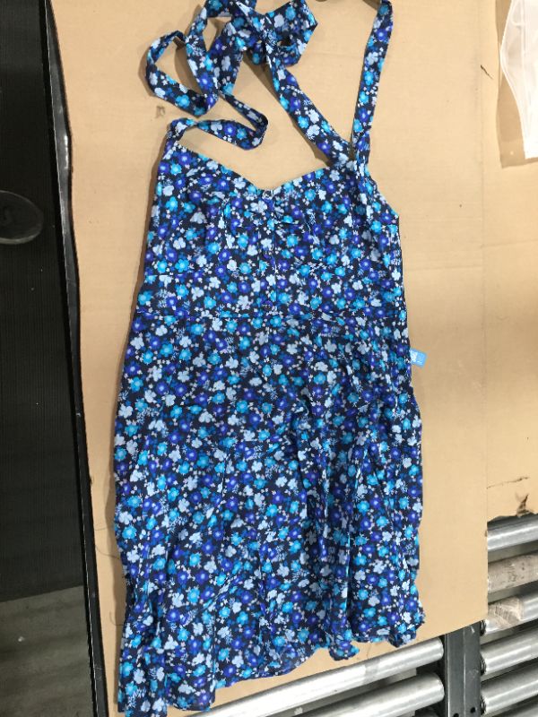 Photo 1 of Miramar Ditsy Halter Neck Backless Dress M
