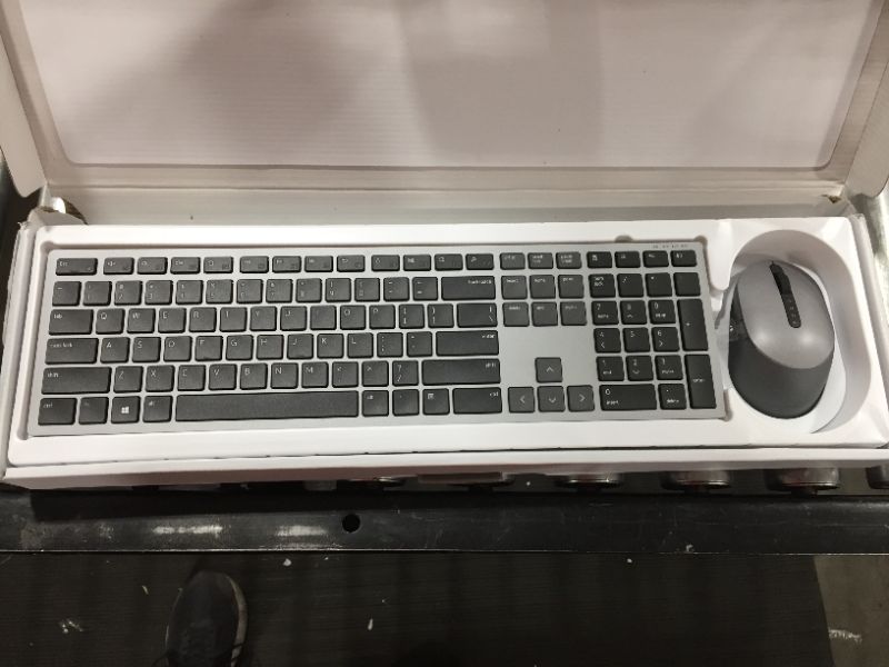 Photo 2 of Dell Premier Wireless Keyboard and Mouse Titan Grey KM7321W
