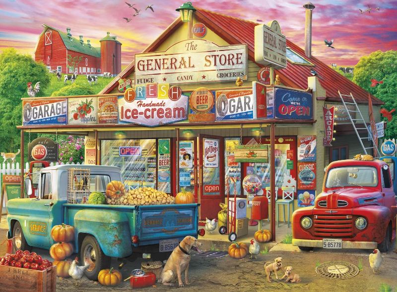 Photo 1 of Buffalo Games - Country Store - 1000 Piece Jigsaw Puzzle
