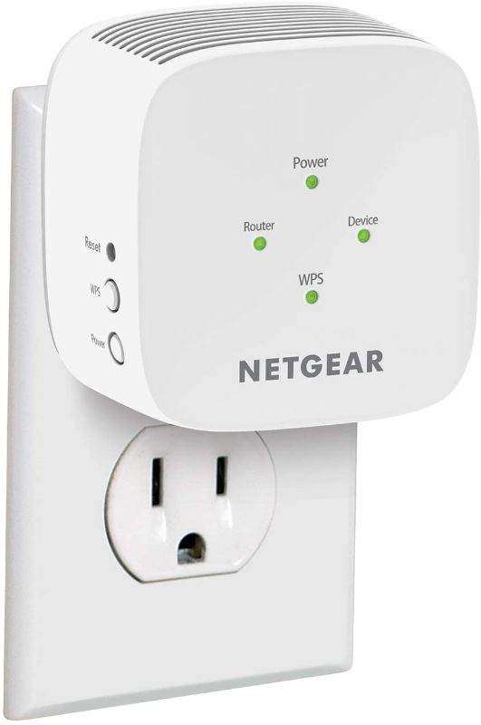 Photo 1 of NETGEAR WiFi Range Extender EX2800 - Coverage up to 1200 sq.ft. and 20 Devices, WiFi Extender AC750
