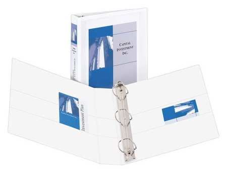 Photo 1 of Avery Durable Standard 1 1/2 3-Ring View Binder, White (09401) | Quill
