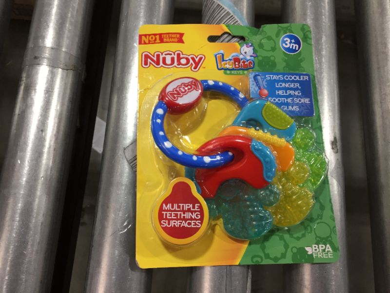 Photo 2 of Nuby Luv N' Care IcyBite Teether 3M+ | CVS
