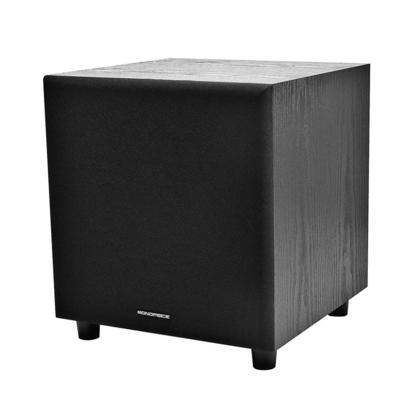 Photo 1 of 8248 8 in. 60-Watt Powered Subwoofer, Black
