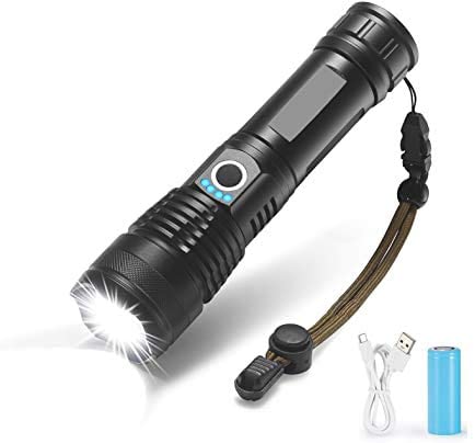 Photo 1 of led Flashlight 90000 lumens Most Powerful 3200mAH Battery USB Torch xhp50 Hunting (P50 Flashlight)
