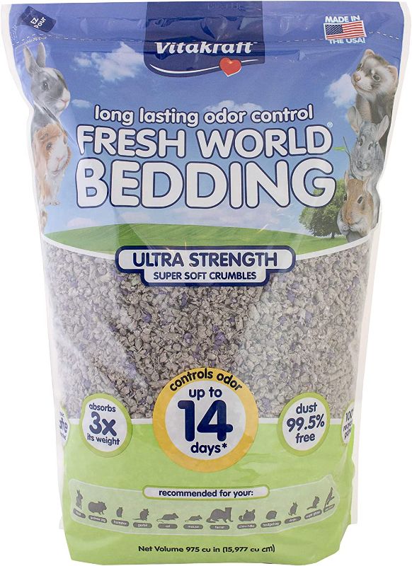 Photo 1 of Vitakraft Fresh World Strength Crumble Bedding for Small Animals
