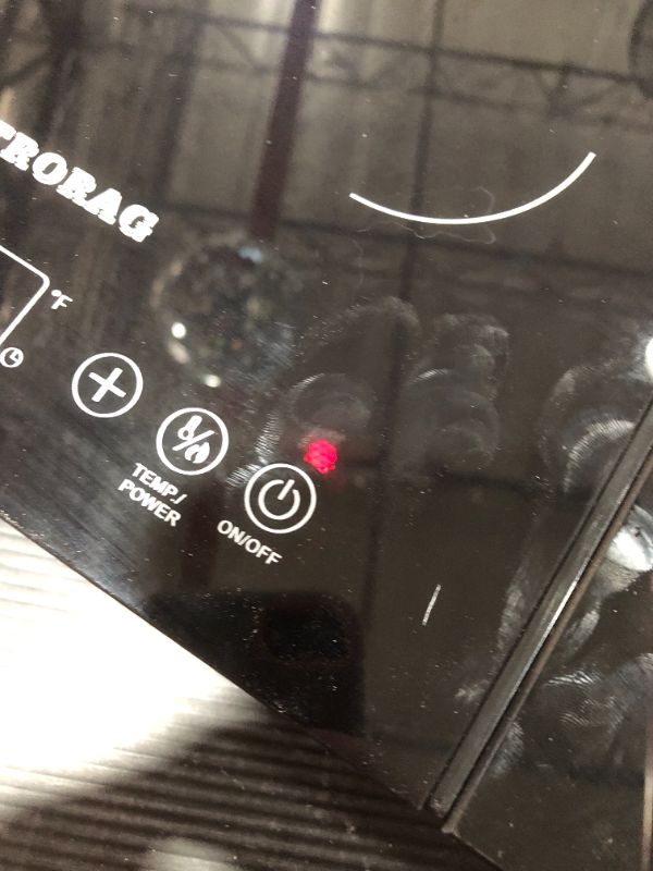 Photo 1 of GASTRORAG LCD 1800W DOUBLE PORTABLE INDUCTION COOKTOP COUNTERTOP BURNER, SENSOR TOUCH STOVE
