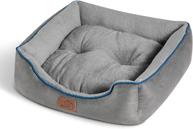 Photo 1 of Bedsure Small Dog Bed for Small Medium Dogs Washable - Cat Beds for Indoor Cats 21" x 21"