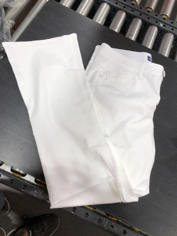 Photo 1 of Democracy Womens Solid Bootcut Jeans 14 White
