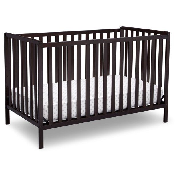 Photo 1 of Delta Children Heartland 4-in-1 Convertible Crib, Espresso
