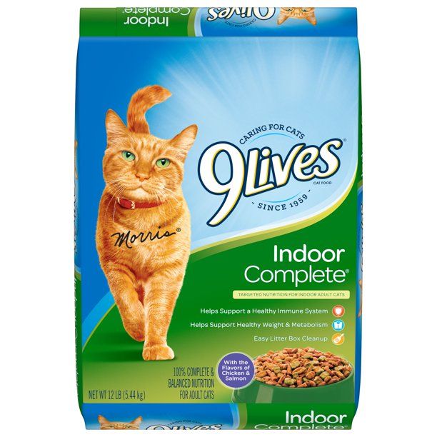 Photo 1 of 9Lives Indoor Complete Dry Cat Food, 12-Pound Bag - BEST BY 01/01/2022
