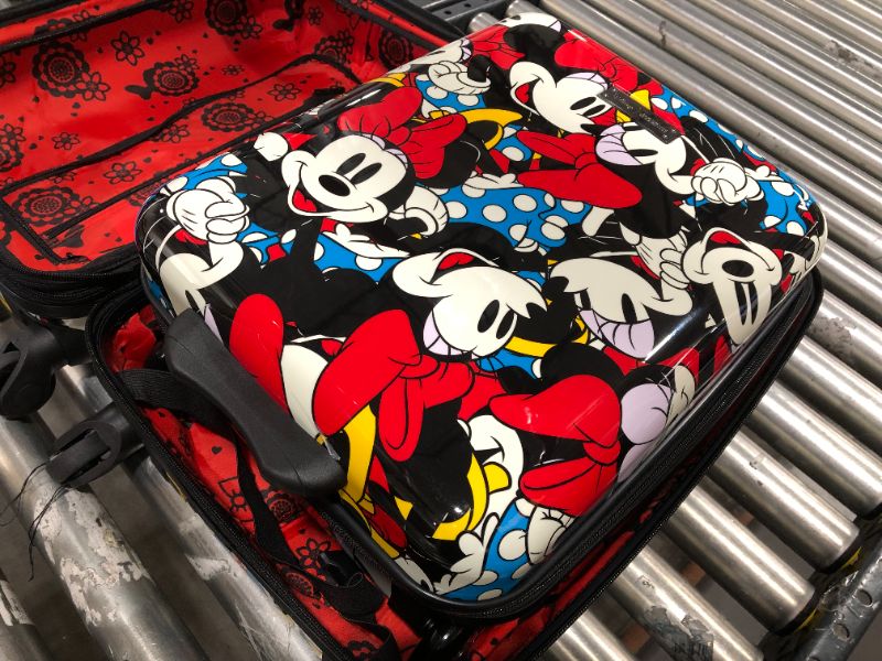 Photo 1 of American Tourister - Disney Wheeled Underseater and Spinner Suitcase Set (2-Piece) - Black
