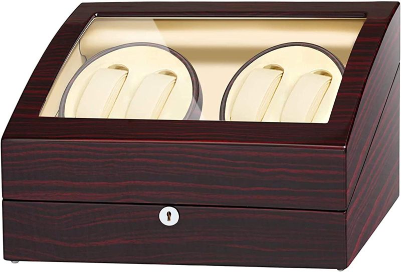 Photo 1 of 4 Automatic Watch Winder with 6 Storage Case