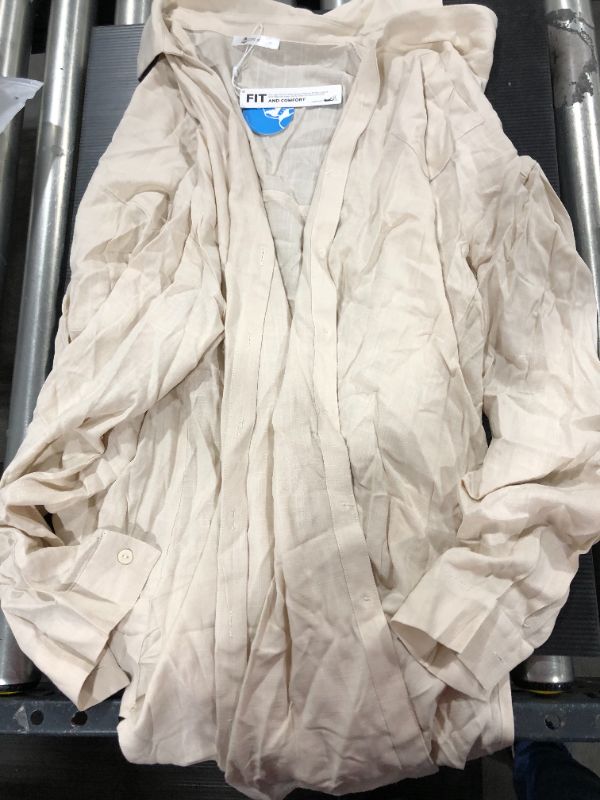 Photo 1 of Johanna Belted Button Front Shirt Kimono
