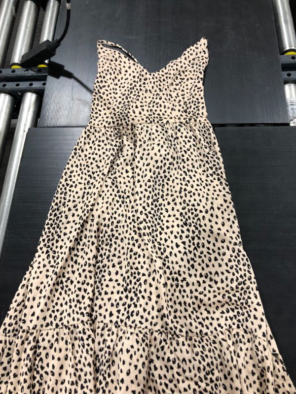 Photo 3 of Brisa V-Neck Adjustable Straps Slip Dress [Size M]

