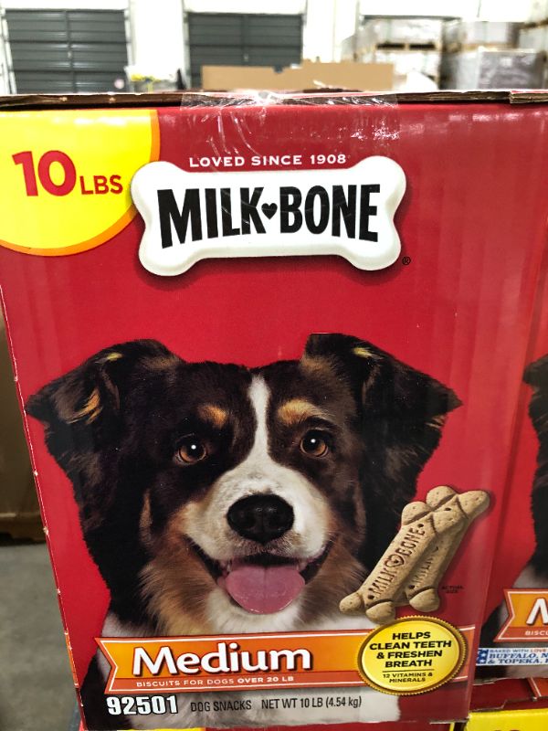 Photo 1 of 4 PACK!!!!! Milk-Bone Original Dog Treat Biscuits, Crunchy Texture Helps Clean Teeth EXPIRED**