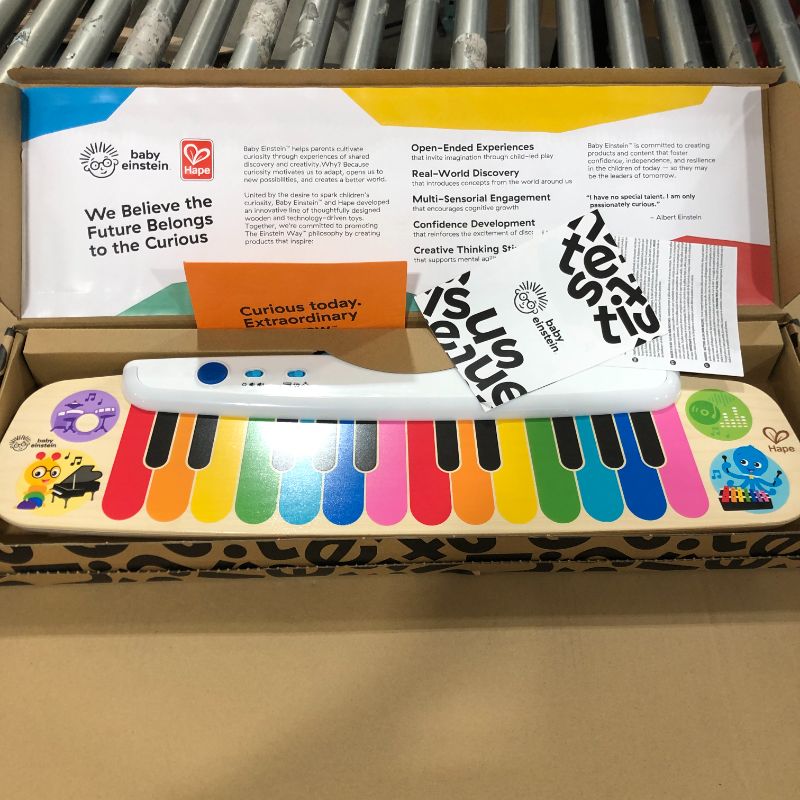 Photo 2 of Baby Einstein Notes & Keys Magic Touch Wooden Electronic Keyboard Toddler Toy, Ages 12 Months +