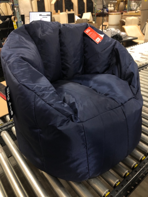 Photo 2 of Big Joe Milano Beanbag Chair Navy Smartmax
