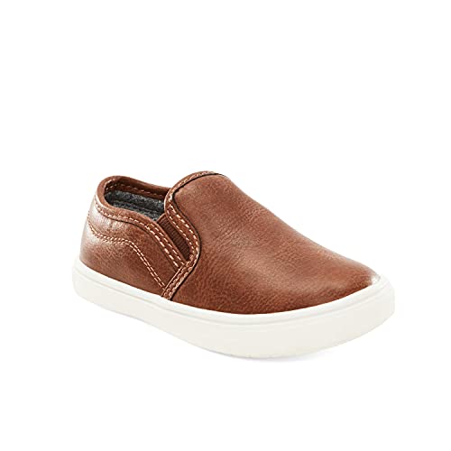 Photo 1 of Simple Joys by Carter's Boy's Jack Sneaker, Brown  [Size 6 Toddler]