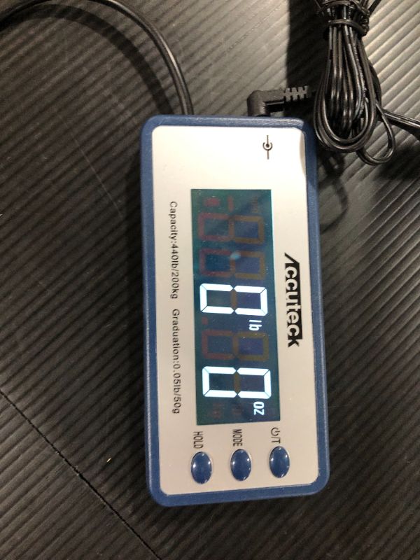 Photo 3 of Accuteck 440lb Heavy Duty Digital Metal Industry Shipping Postal Scale